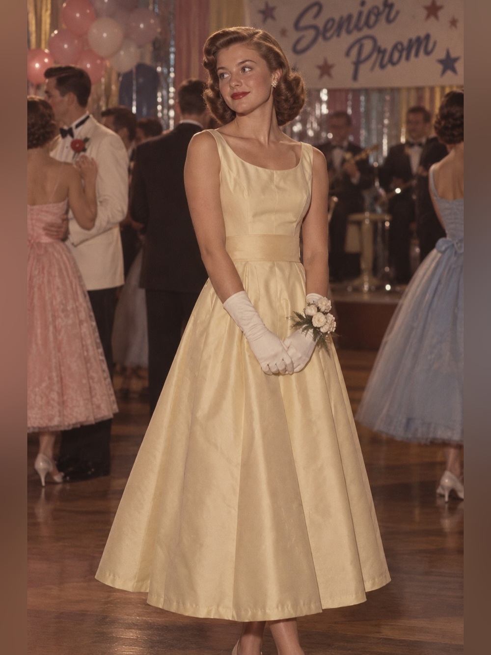 1950s Party Dress